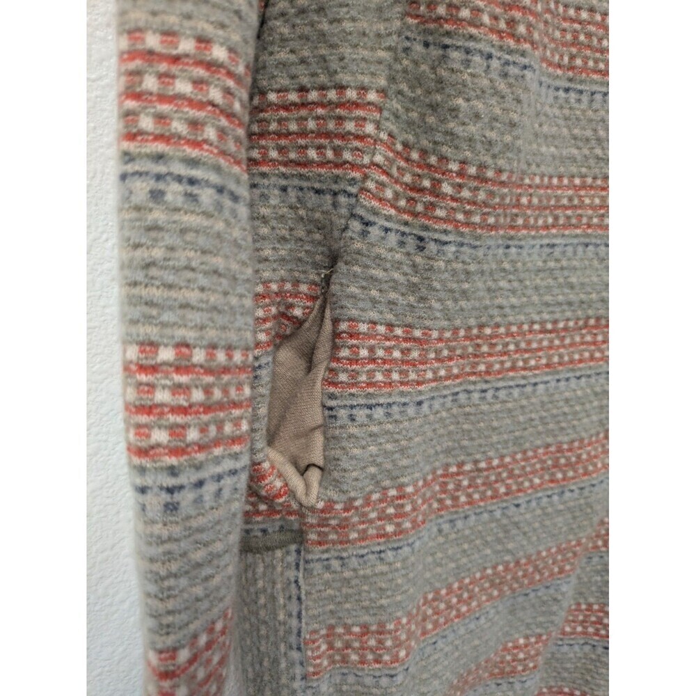 Anthropologie Sparrow Gray Wool Cotton Cardigan Duster sz M Comfy Cozy Chic - Picture 5 of 10